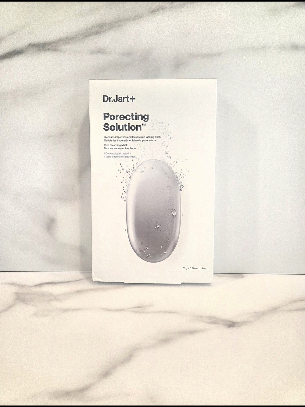 Dr Jart+ Porecting Solution Pore Cleansing Mask 5 pk - NEW IN BOX Retail $39